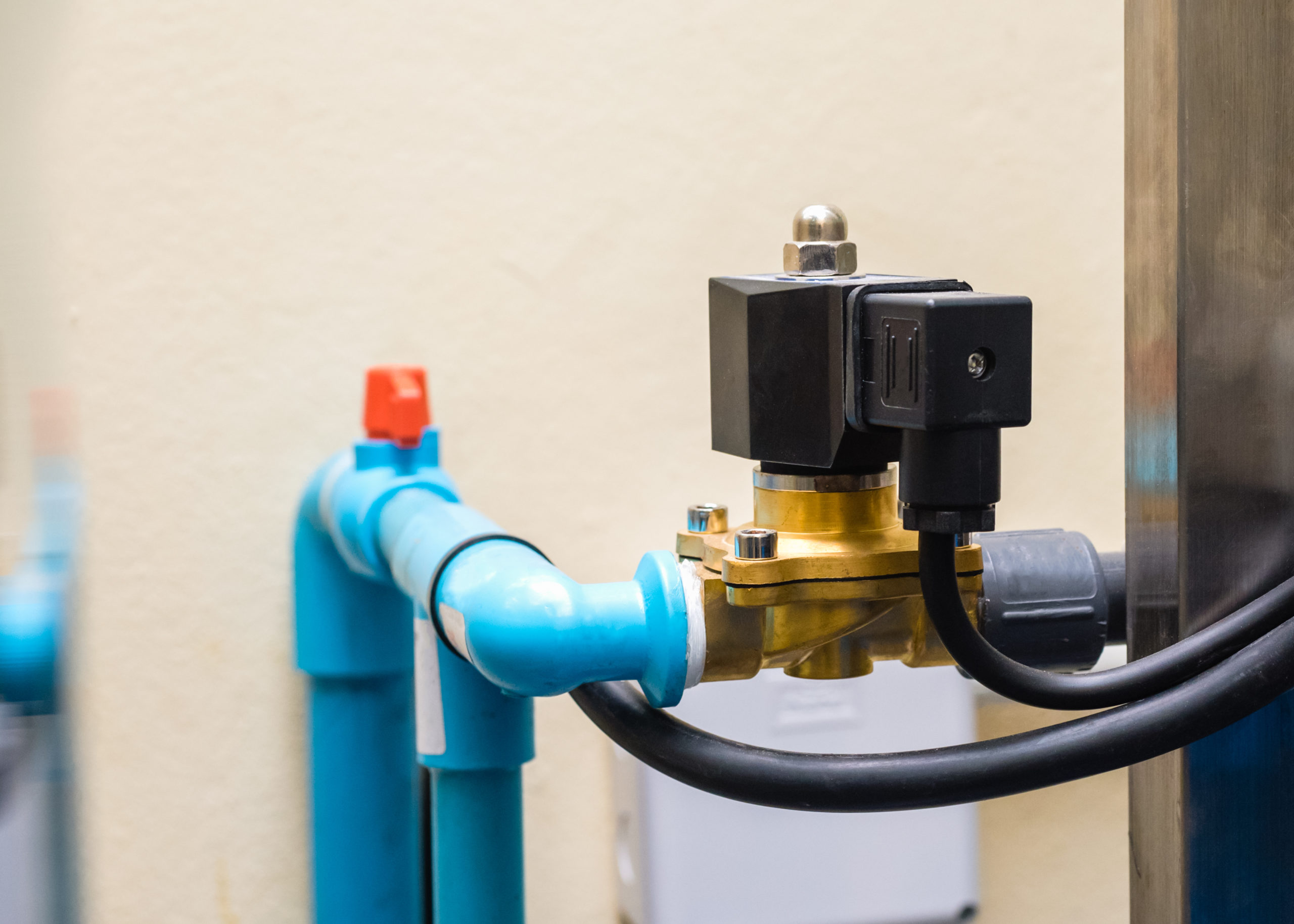 solenoid valve in application