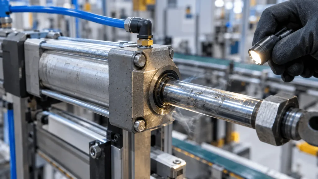 Industrial Cylinder Leak Inspection